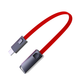 USB Kabl KONFULON DC23 Type-C 23cm 2.4A crvena