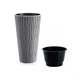 PROSPERPLAST PR DPSP300-405U Saksija Sandy 30x52cm, Kameno siva