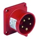 tp electric Ravna vtičnica 5P 16A 400V IP44 75x75 0081