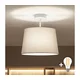 Brilagi - LED plafonski luster CERIA 1xE27/60W/230V prečnik 30 cm bela/siva