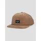 REELL Flat 6 Panel Cap copper brown cord