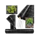 Bellushortus AGROTKANINA BLACK 1,6m 90g/m2 z UV POLAND + jekleni zatiči GRATIS 30m