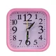 AVIZAR Analogna Budilka za Spalnico s Funkcijo Alarma in Osvetlitvijo, Roza, (5000279346)