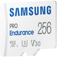 256GB Samsung PRO Endurance MicroSD 100MB/s +Adapter