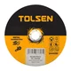 TOLSEN Rezna ploča za metal, Ravna, 115 x 1.2 x 22.2mm