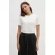 Tommy Hilfiger Majica 1985 WW0WW37877 Bela Regular Fit