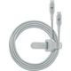 Kabel CELLULALRINE USB-C na USB-C, 1.2m, srebrn