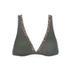 LASCANA Bikini zgornji del bež/rjava/oliva