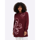 SHEEGO Pulover bordo