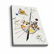 Wallity 4570KANDINSKY034 Dekorativna slika, 45x70cm
