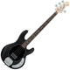 STERLING STINGRAY 4 Trans Black Satin bas kitara