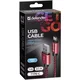 Defender AM-TYPE C USB kabel 1m 2.1A rdeč