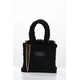 Sorena Handmade Ženska mini tote torba Teddy, Crna