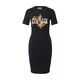 Versace Jeans Couture Obleka zlato-rumena/črna/bela