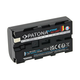 PATONA - Akumulatorska baterija za Sony NP-F550/F330/F570, 3500 mAh Li-Ion Platinum, USB-C punjenje
