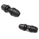 shumee Priključek za kapljično cev 4 mm dvojni vrtni priključek