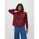 Reserved - Bluza od viskoze s dezenom