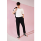 Trendyol White Basic 100% Cotton Relaxed T-Shirt