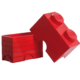LEGO škatla za shranjevanje (125x250x180mm), rdeča