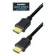 DIGITUS HDMI-HDMI + Mrežni kabel 5m črn High Speed (AK-330107-050-S)