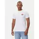 ELLESSE Majica Canaletto mandarina / rdeča / črna / bela