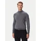 BOSS Pulover H-Ebenji 50565499 Siva Regular Fit