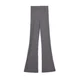 Cropp - Flare pantalone - tamno siva