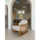 ATELIER DEL SOFA Fotelja Kleamini Whte