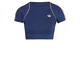 ADIDAS PERFORMANCE Funkcionalna majica indigo/bela
