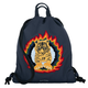 Školský vak na telocvik a prezúvky City Bag Tiger Flame Jeune Premier ergonomický luxusné prevedenie 40*36 cm JPCI022191