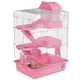 Eve Miku Skyscraper Pink - Kletka za male glodavce komplet