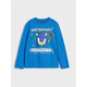 Sinsay - Pamučna majica sa printom Sonic the Hedgehog - plava