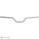 Krmilo SPANK Spoon, O-31,8 mm/800 mm, hod 40 mm, surovo srebrno