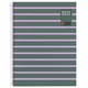 MiquelRius Zvezek A4, črtast, 80-listni, 90g, between the lines, siv-vijola