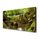 tulup.si Slika na platnu Rock lake nature 125x50 cm