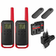 Motorola Walky Talky TALKY TLKR-T62: crno crveni