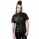 Unisex majica KILLSTAR - Oberon Zip - Črna - KSRA005066