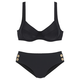 VIVANCE Bikini, črna