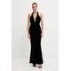 Bardot Večerna obleka Elvira Halter 60117DB Črna Regular Fit