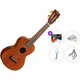 Mahalo MJ2-VT Premium SET Trans Brown Koncertne ukulele