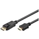 GOOBAY DisplayPort (M)/HDMI (M) Tip A pozlačen 2 m kabel