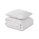 Dormeo Warm Hug Lux set Snežno bela 200x200 cm