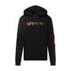 ALPHA INDUSTRIES Majica, črna