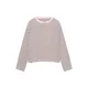 Pull&Bear Majica čokolada/roza