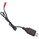 YUNIQUE GREEN-CLEAN USB 3.7V MH Ni-CD polnilnik za baterije za igrače na daljinskem upravljalniku | Kabel JST 2P | Zaščita pred polnjenjem in kratkim stikom | Primerno za dron, letalo, kvadrokopter