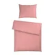 Esposa POSTELJNINA Mavie 140/200 cm saten srebrne barve, pink
