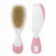 CHICCO SET ČEŠALJ I ČETKA OD PR. DLAKE,ROZE