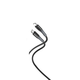 USB-C v USB-C kabel s PD 60 W za hitro polnjenje naprav - črn - 1 m