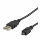 USB 2.0 kabel USB/ USB-A vtič - Hirose Mini 4-pinski vtič/ črn/ 2 m