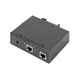 Industrial Gigabit PoE++ Splitter, 802.3bt selectable power output: 12VDC,16VDC,24VDC,48VDC,